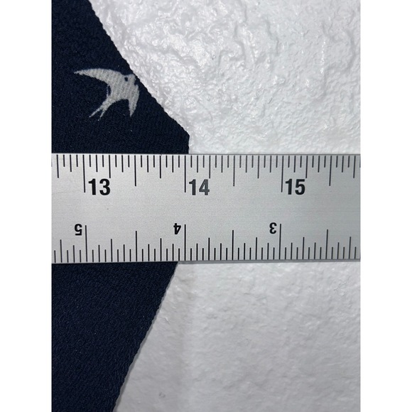 Purple Snow Spaghetti Strap Navy Skort With White Birds Size m‎ - Picture 6 of 9